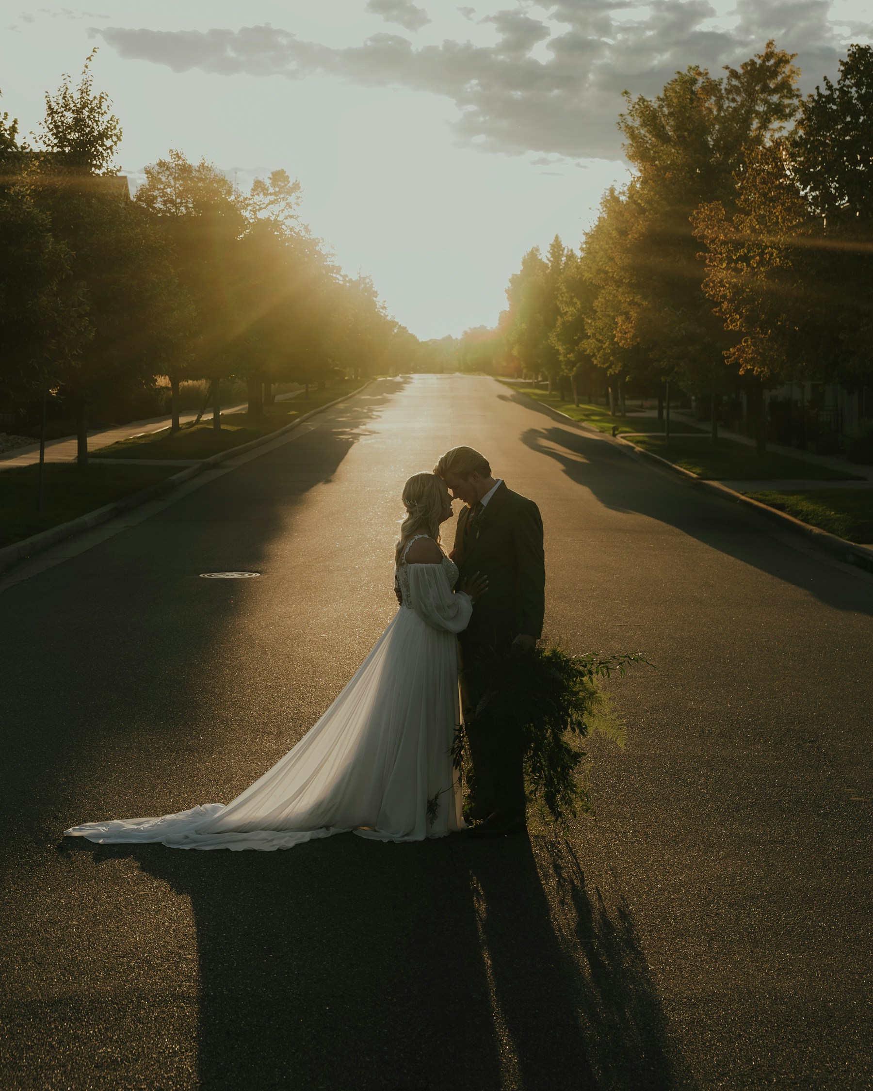 Placeholder photograph of a couple on their wedding day